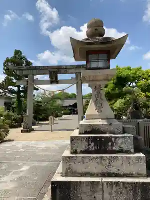 誉田八幡宮の鳥居