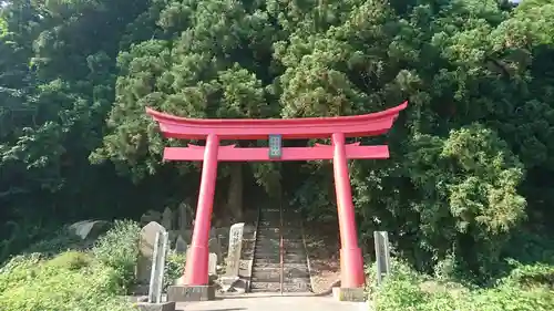 曽波神社の鳥居