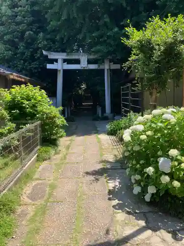 一山神社の鳥居