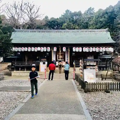 上地八幡宮の本殿