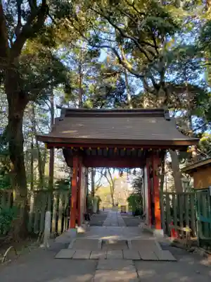大宮八幡宮の山門・神門