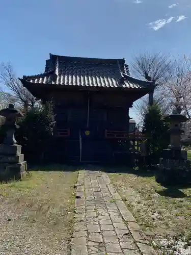 雷電神社の本殿