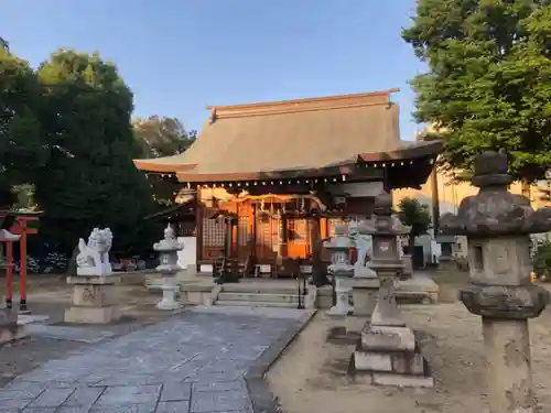 仲村神社の本殿・本堂
