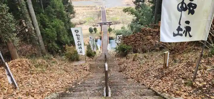 坪沼八幡神社の周辺