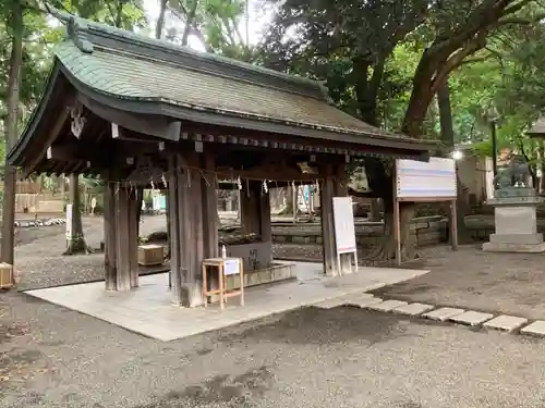 平塚八幡宮の手水