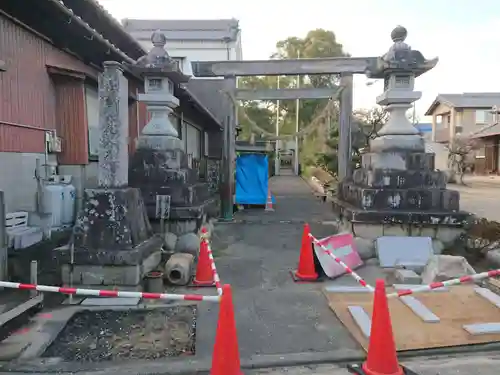 夜夫多神社の鳥居