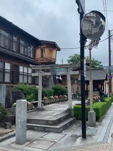 鯖湖神社の鳥居