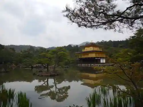 鹿苑寺（金閣寺）の景色