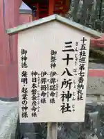 三十八所神社(奈良県)