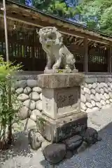 洲原神社の狛犬