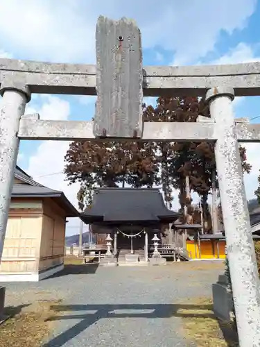 熊野神社の鳥居