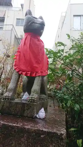 三輪神社の狛犬