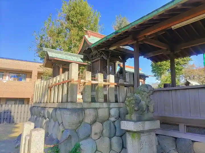 八幡社(花常八幡神社)の本殿・本堂