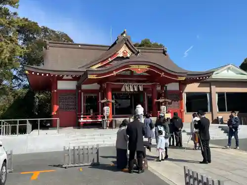 稲毛浅間神社の本殿・本堂