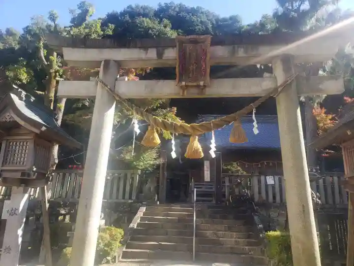 橿森神社の鳥居