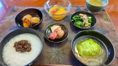 養食山 常泉寺の食事