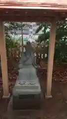 川越八幡宮の像