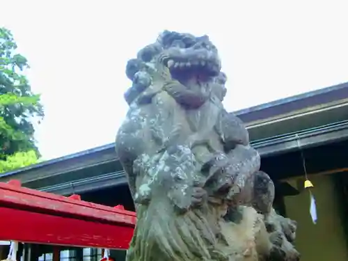 鎮守氷川神社の狛犬