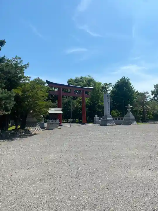 北海道護國神社の鳥居