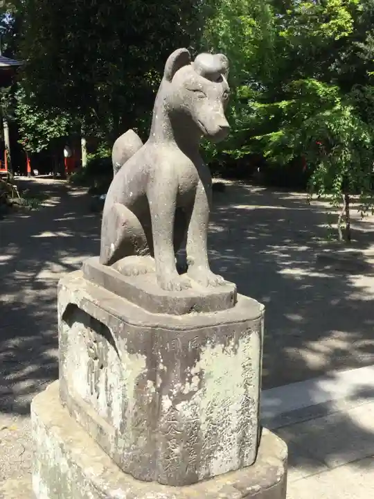 冠稲荷神社の狛犬