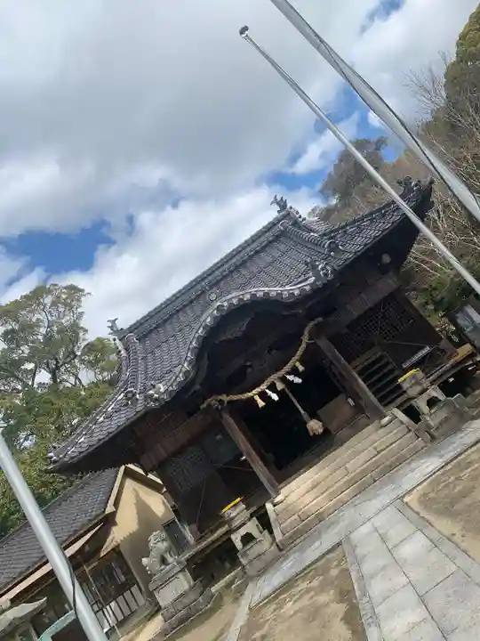 繁枝神社の本殿・本堂