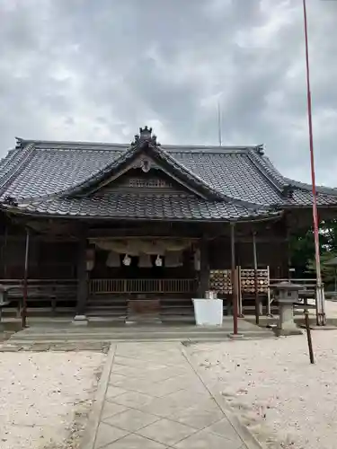 塩冶神社の本殿