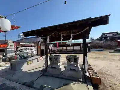 高森天満宮の手水舎