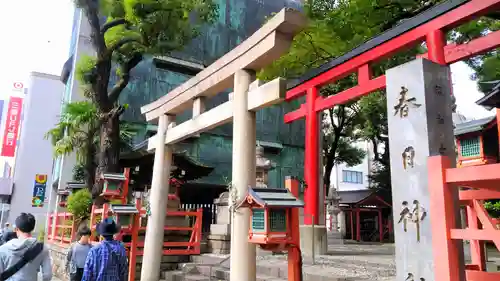 春日神社の鳥居