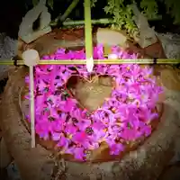 東京羽田 穴守稲荷神社の手水舎