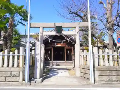 神明社(南押切神明社)の鳥居