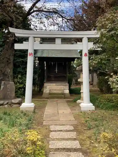 実蔵院の鳥居