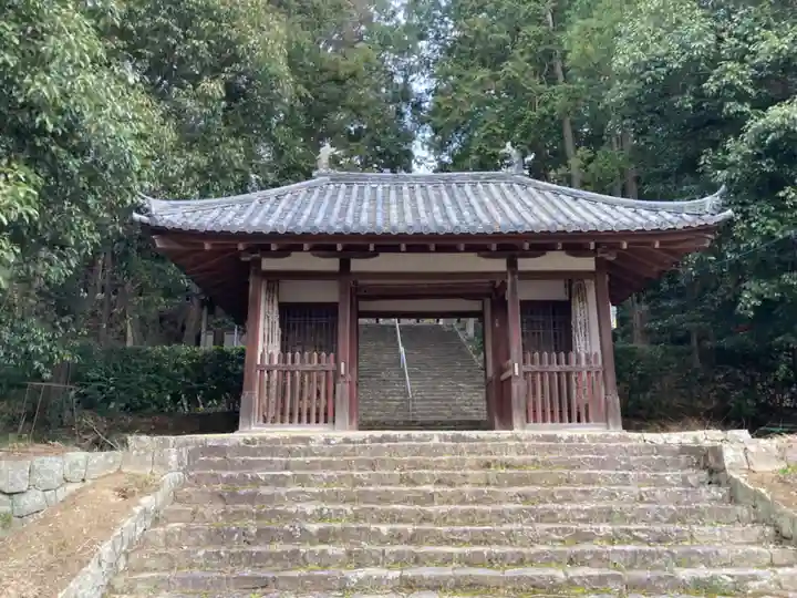 萩原寺の山門・神門