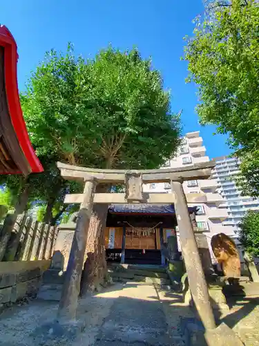 晴門田神社の鳥居