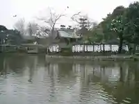 旗上弁財天社の景色