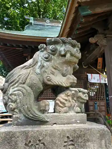 阿邪訶根神社の狛犬