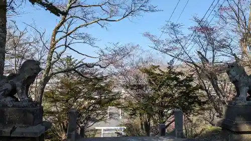 厚岸神社の景色