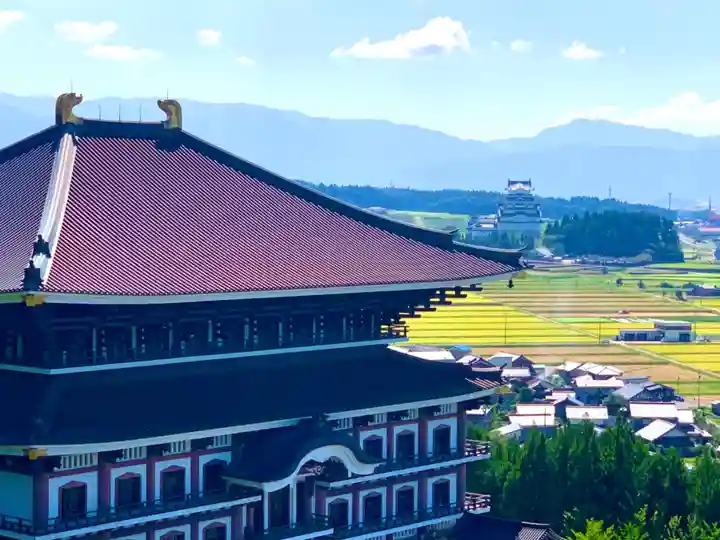 清大寺(越前大仏)の景色