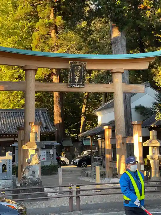 足助八幡宮の鳥居