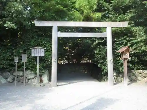 月夜見宮（豊受大神宮別宮）の鳥居