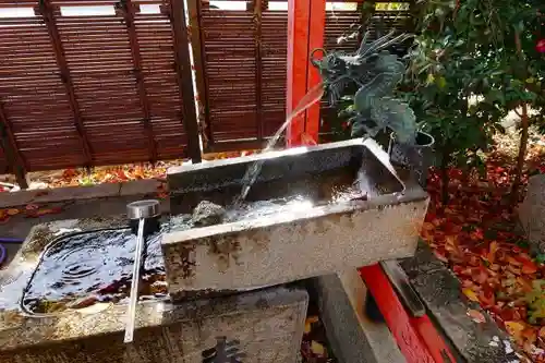 折上稲荷神社の手水舎