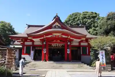 品川神社の本殿・本堂