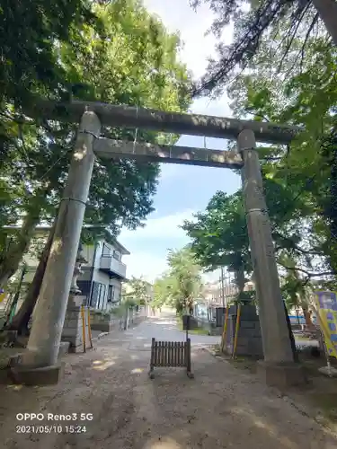 常陸國總社宮の鳥居