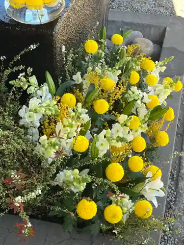 上尾御嶽神社の手水舎