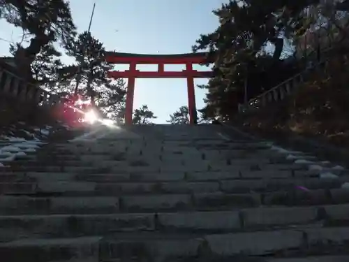 函館護國神社の鳥居