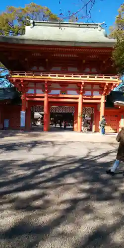 武蔵一宮氷川神社の山門