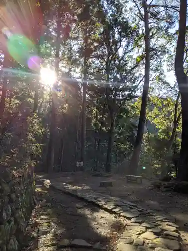 鳳来寺山奥の院(愛知県)