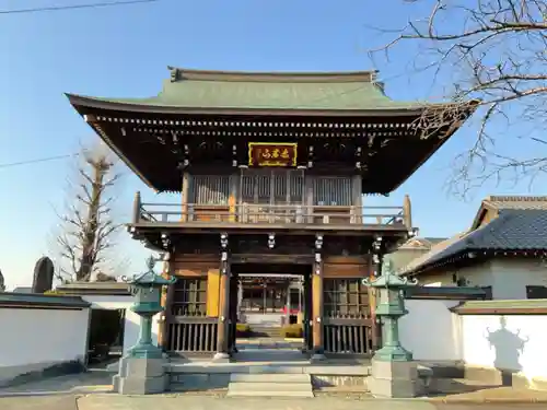 東陽寺の山門