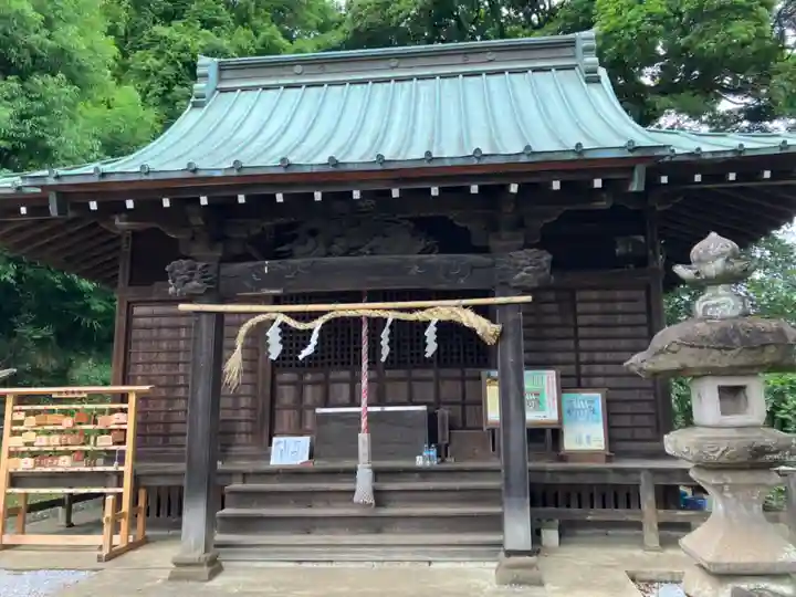 野津田神社の本殿・本堂