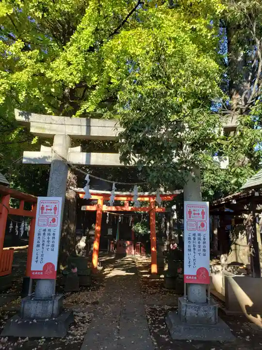 下高井戸八幡神社の鳥居