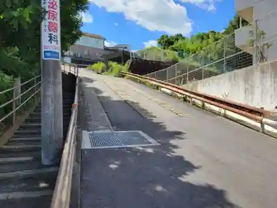鹿島御児神社の周辺